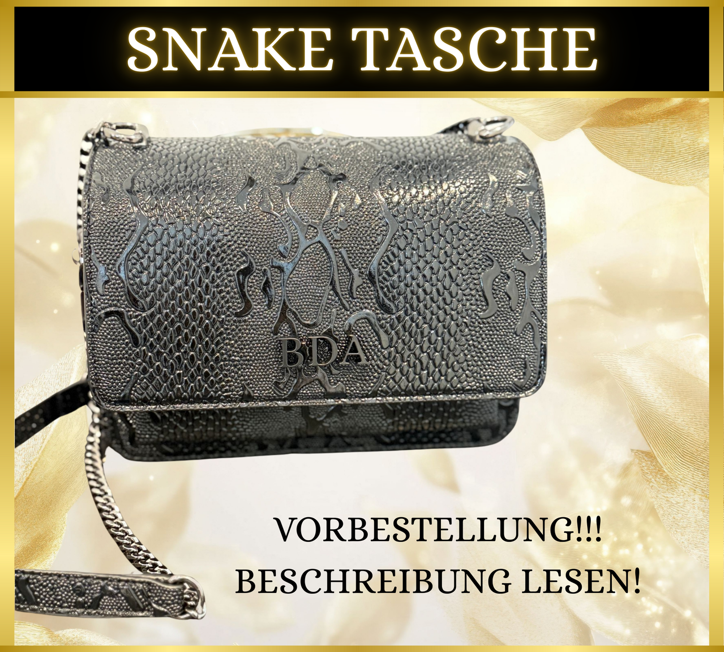 Luxury Snake Edition Tasche