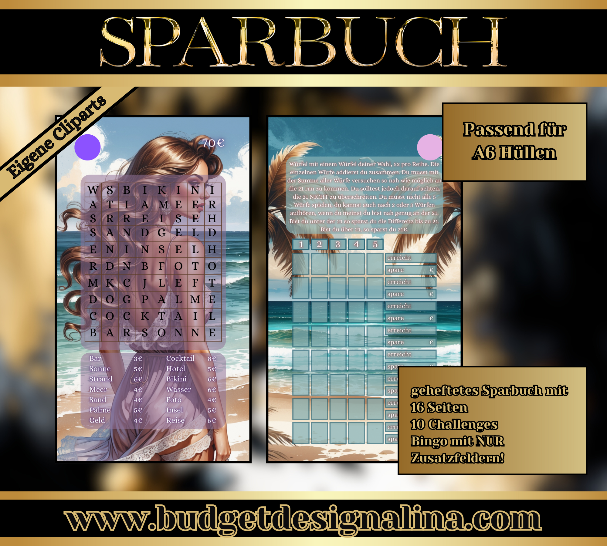 Sparbuch Urlaub