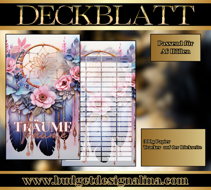 ABVERKAUF Deckblätter für deine Sparziele