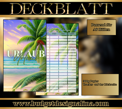 ABVERKAUF Deckblätter für deine Sparziele
