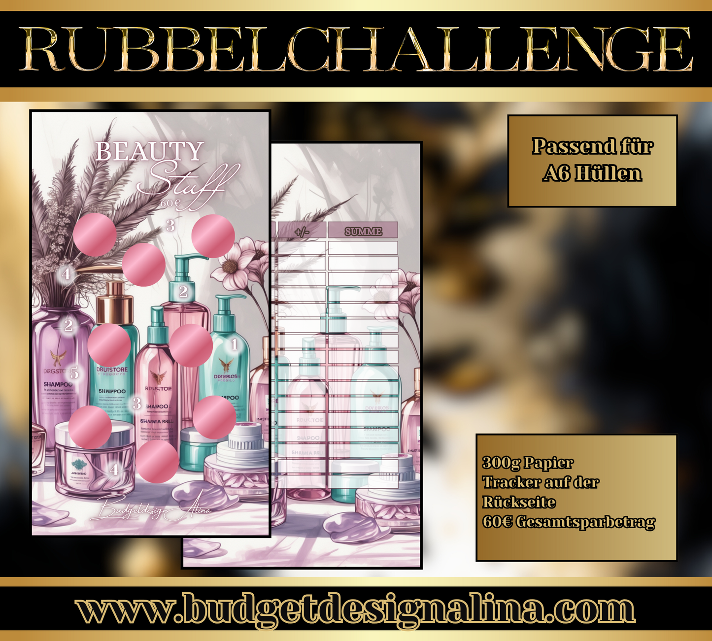 Beauty Stuff Rubbelchallenge