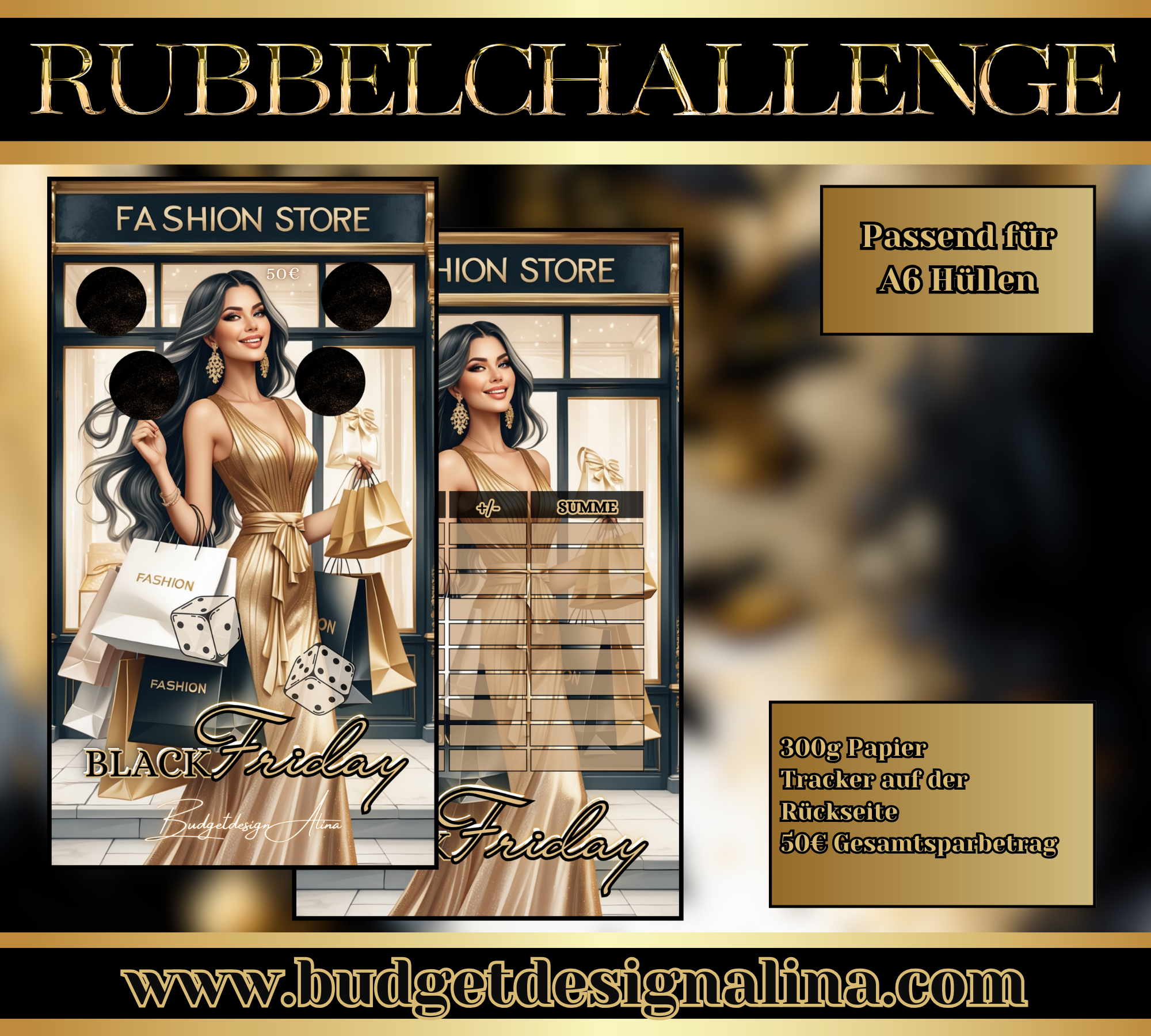 Black Friday Rubbelchallenge