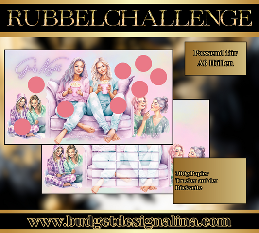 Girls night Rubbelchallenge