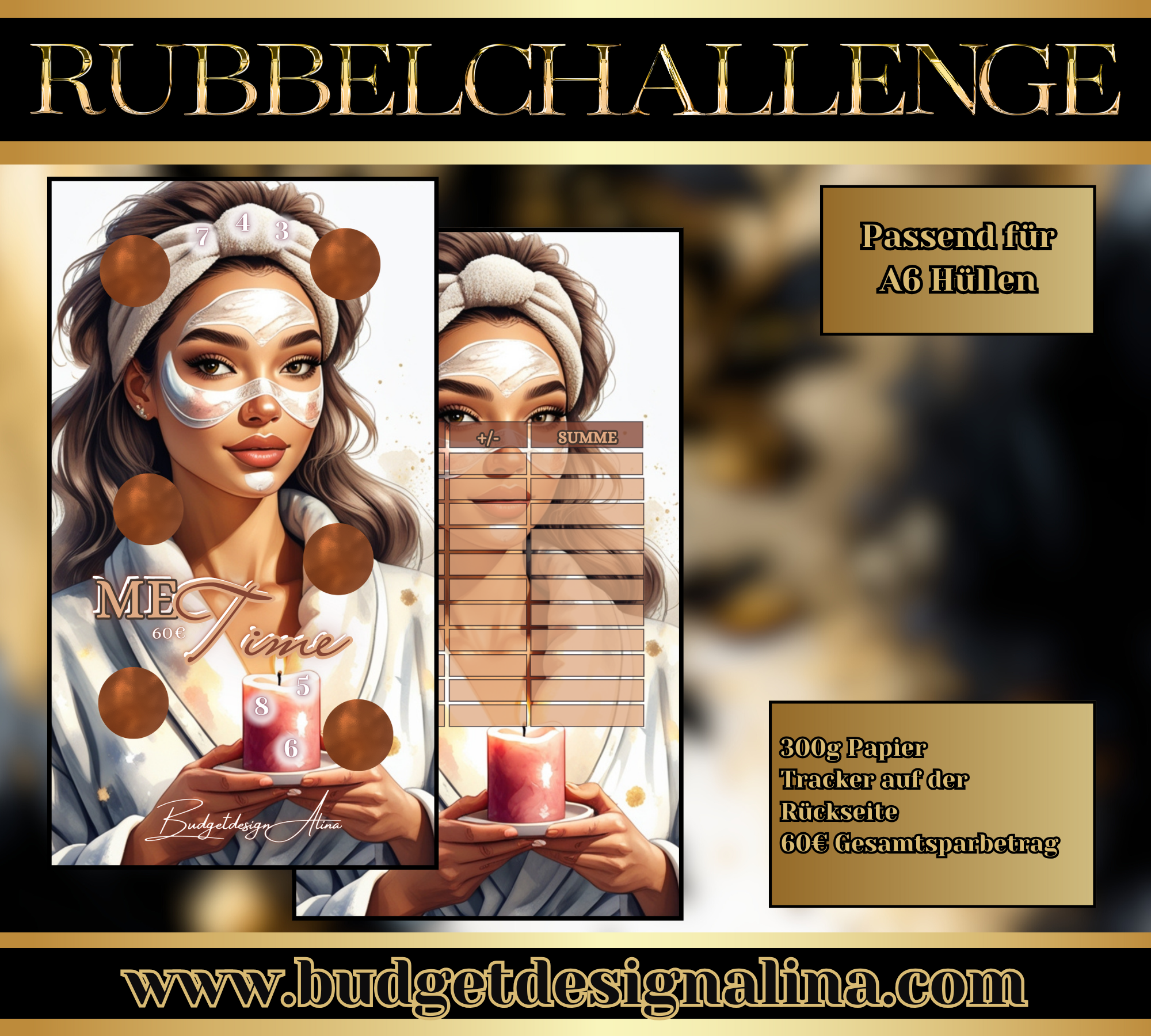 Me Time Rubbelchallenge